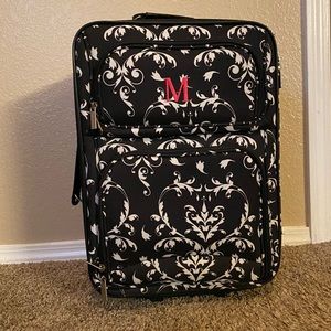 Suit Case with Small Crossbody Purse